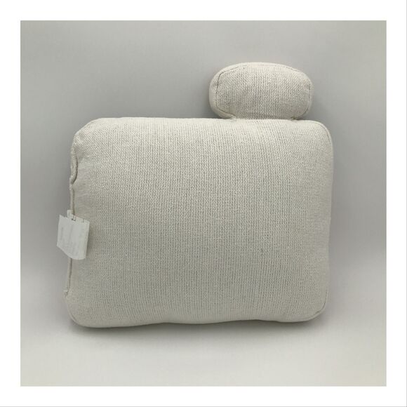 Camera Shaped Punch Needle Decorative Throw Pillow 14x15 Textured Colorful NWT - Picture 6 of 9
